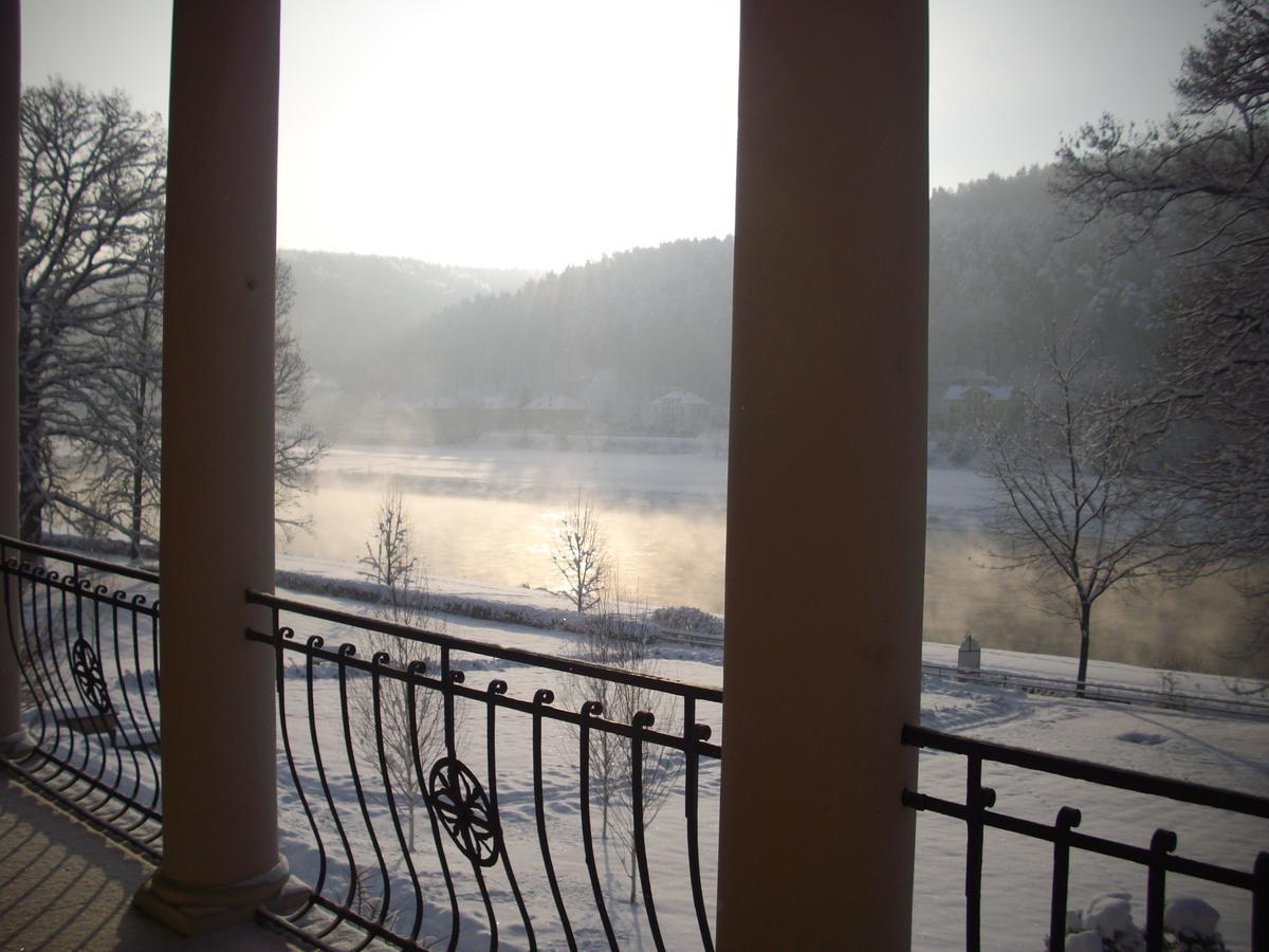 Parkhotel Bad Schandau Mit Spa Esterno foto