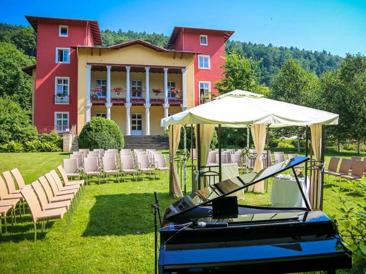 Parkhotel Bad Schandau Mit Spa Esterno foto